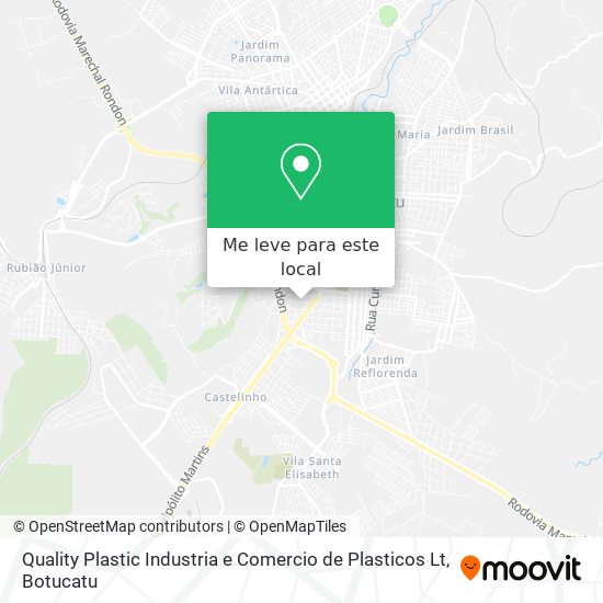 Quality Plastic Industria e Comercio de Plasticos Lt mapa
