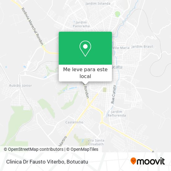 Clinica Dr Fausto Viterbo mapa