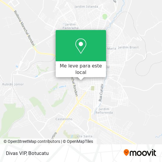 Divas VIP mapa
