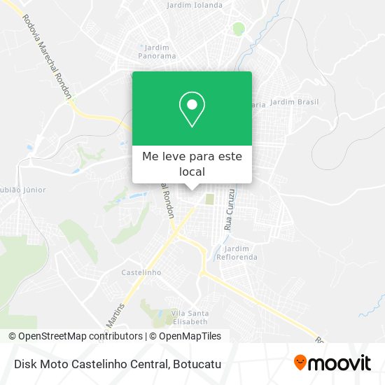 Disk Moto Castelinho Central mapa