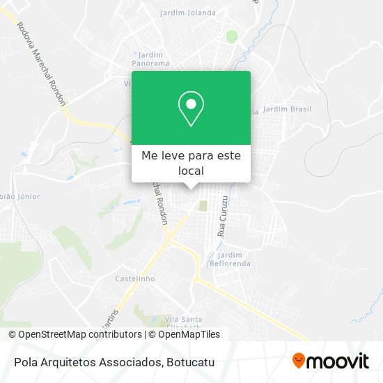 Pola Arquitetos Associados mapa