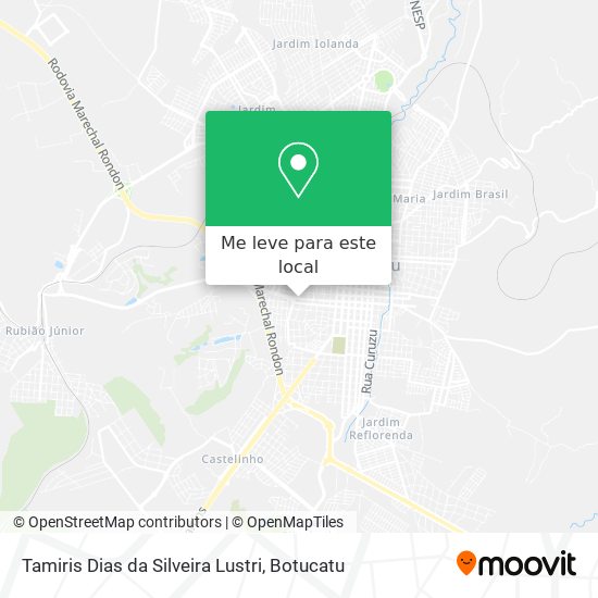 Tamiris Dias da Silveira Lustri mapa
