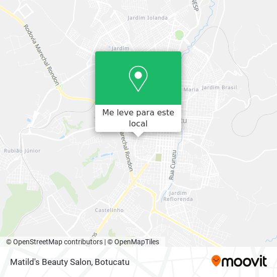 Matild's Beauty Salon mapa