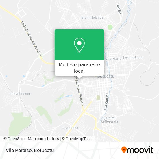 Vila Paraíso mapa