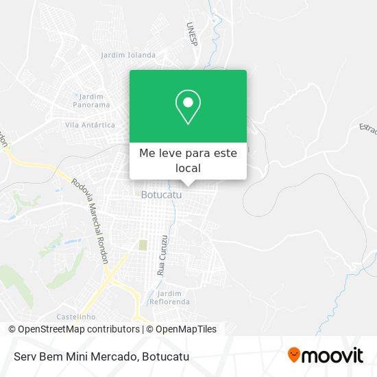 Serv Bem Mini Mercado mapa