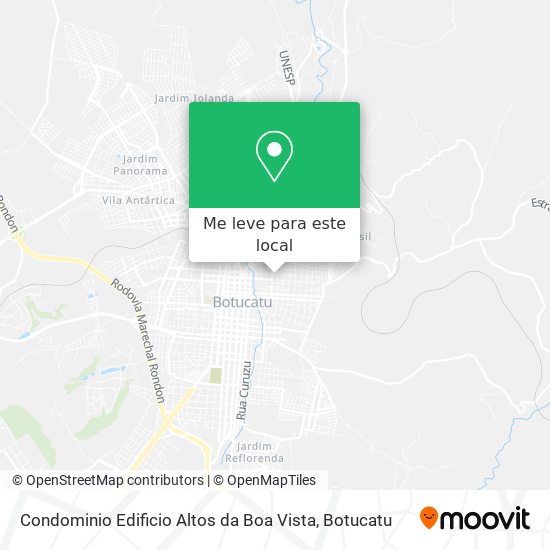 Condominio Edificio Altos da Boa Vista mapa