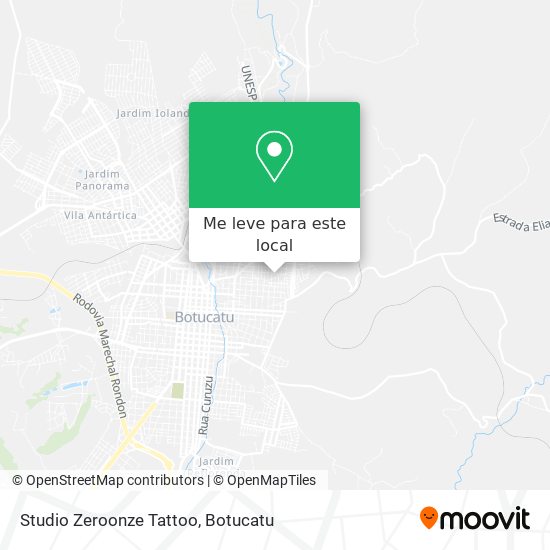 Studio Zeroonze Tattoo mapa