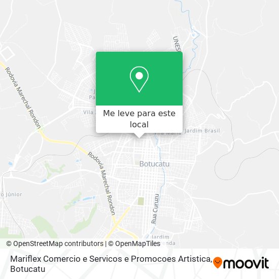 Mariflex Comercio e Servicos e Promocoes Artistica mapa