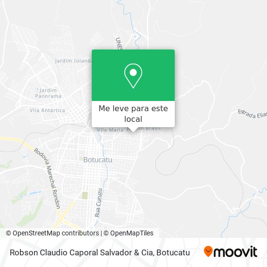 Robson Claudio Caporal Salvador & Cia mapa