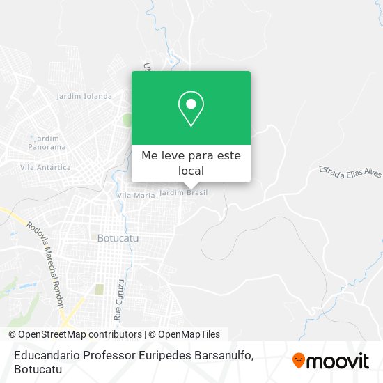 Educandario Professor Euripedes Barsanulfo mapa