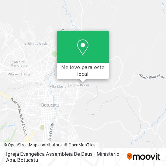 Igreja Evangelica Assembleia De Deus - Ministerio Aba mapa