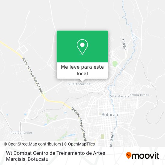 Wt Combat Centro de Treinamento de Artes Marciais mapa