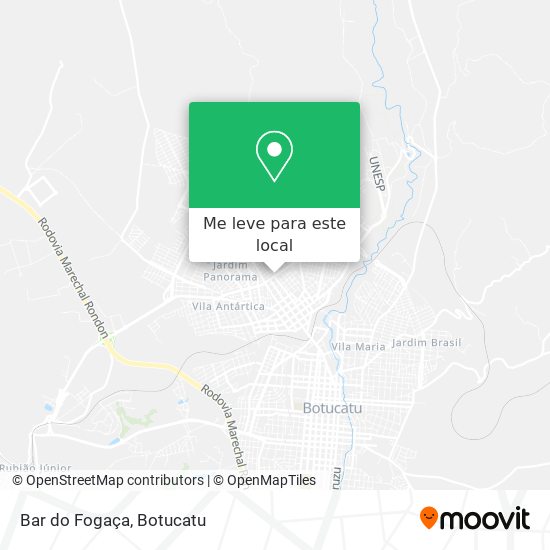 Bar do Fogaça mapa