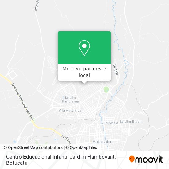 Centro Educacional Infantil Jardim Flamboyant mapa