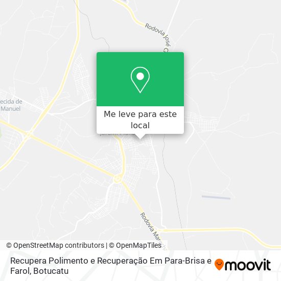 Recupera Polimento e Recuperação Em Para-Brisa e Farol mapa