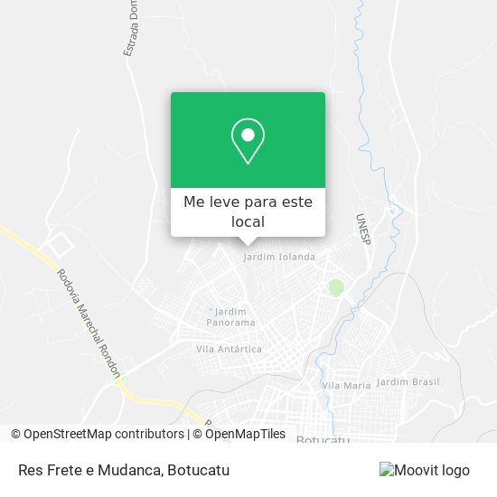 Res Frete e Mudanca mapa