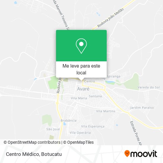 Centro Médico mapa
