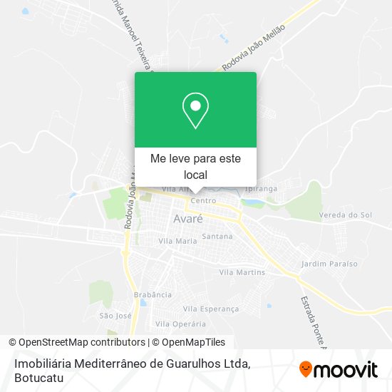 Imobiliária Mediterrâneo de Guarulhos Ltda mapa