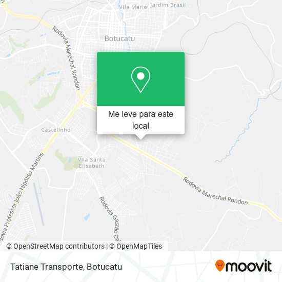 Tatiane Transporte mapa