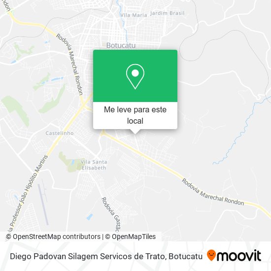 Diego Padovan Silagem Servicos de Trato mapa