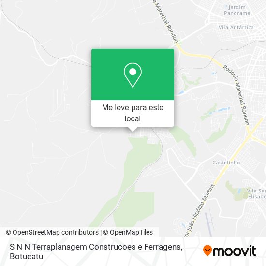 S N N Terraplanagem Construcoes e Ferragens mapa