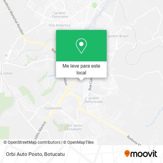 Orbi Auto Posto mapa