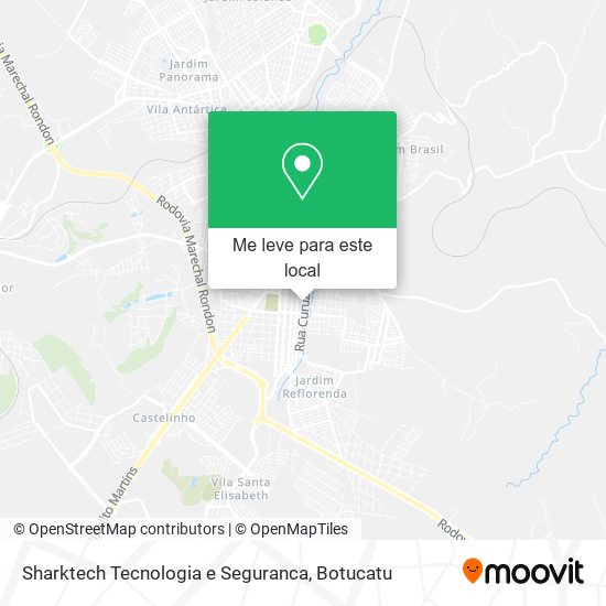 Sharktech Tecnologia e Seguranca mapa