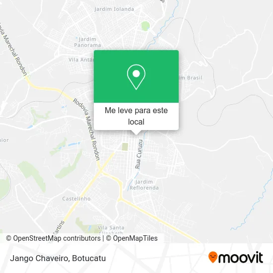 Jango Chaveiro mapa