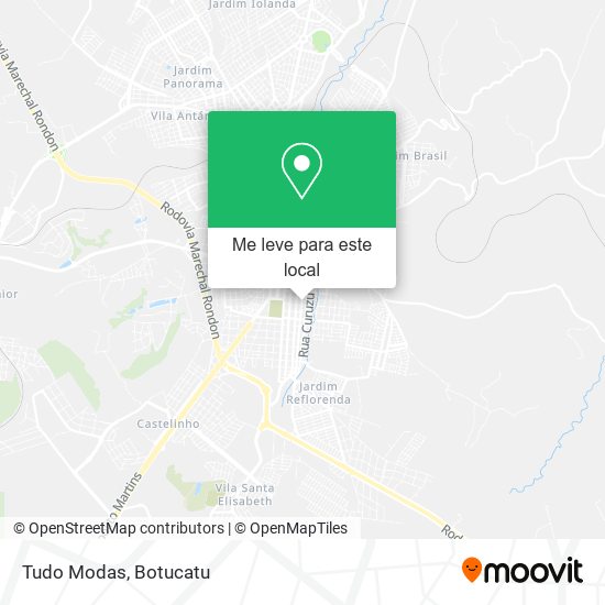 Tudo Modas mapa