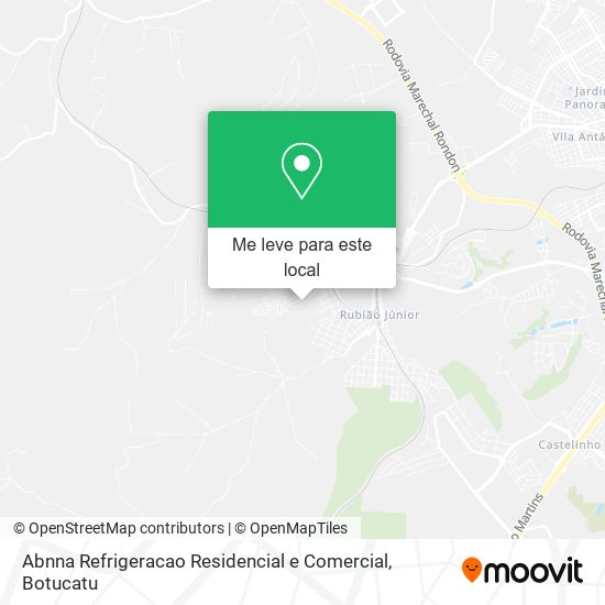 Abnna Refrigeracao Residencial e Comercial mapa