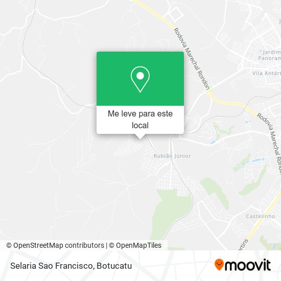 Selaria Sao Francisco mapa