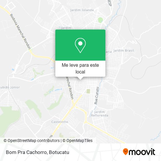 Bom Pra Cachorro mapa