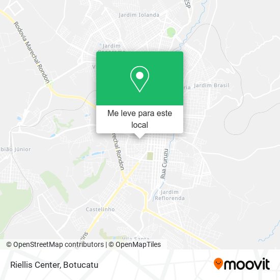 Riellis Center mapa