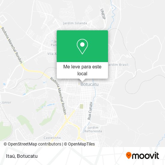 Itaú mapa