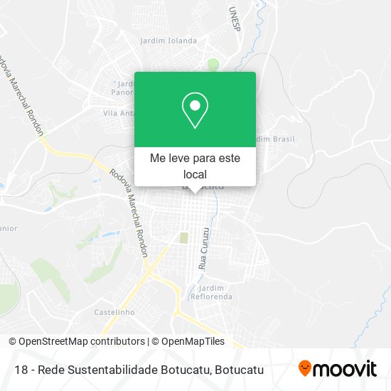 18 - Rede Sustentabilidade Botucatu mapa