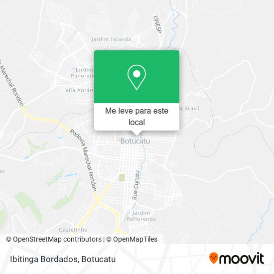 Ibitinga Bordados mapa