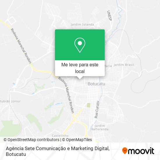 Agência Sete Comunicação e Marketing Digital mapa