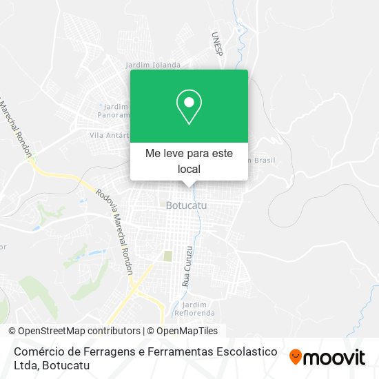 Comércio de Ferragens e Ferramentas Escolastico Ltda mapa