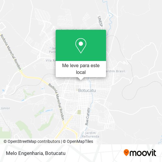 Melo Engenharia mapa