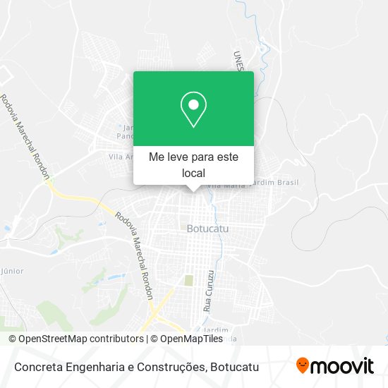 Concreta Engenharia e Construções mapa