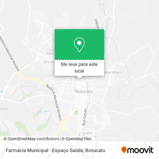 Farmácia Municipal - Espaço Saúde mapa