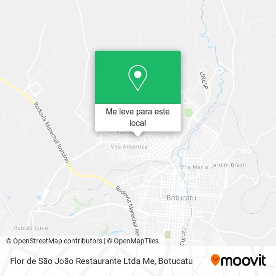 Flor de São João Restaurante Ltda Me mapa