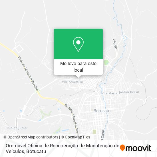 Oremavel Oficina de Recuperação de Manutenção de Veículos mapa