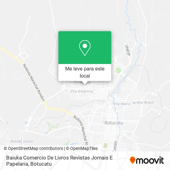 Baiuka Comercio De Livros Revistas Jornais E Papelaria mapa