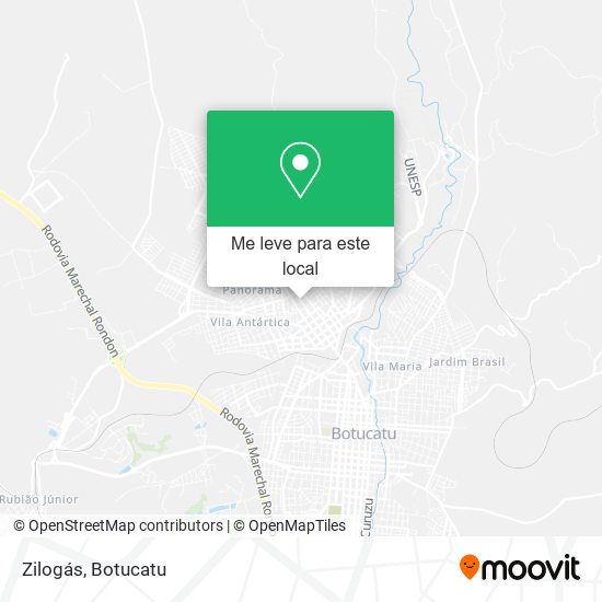 Zilogás mapa