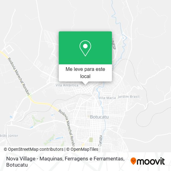 Nova Village - Maquinas, Ferragens e Ferramentas mapa