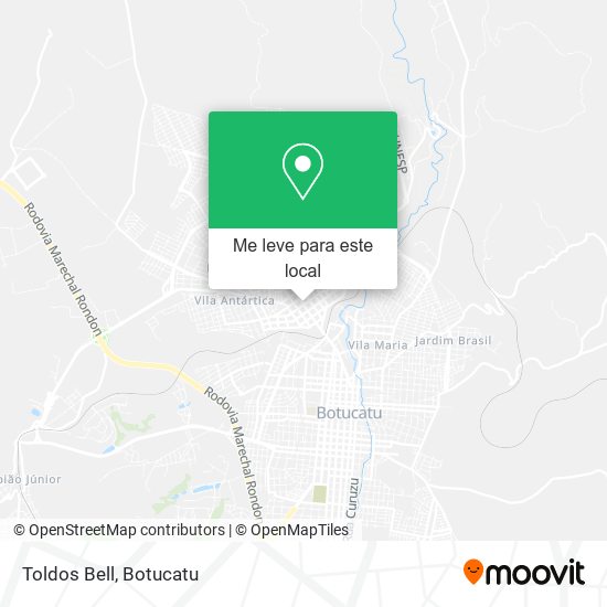 Toldos Bell mapa