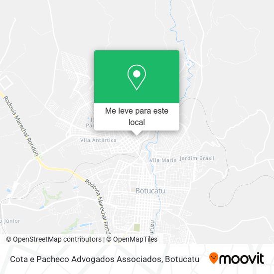 Cota e Pacheco Advogados Associados mapa