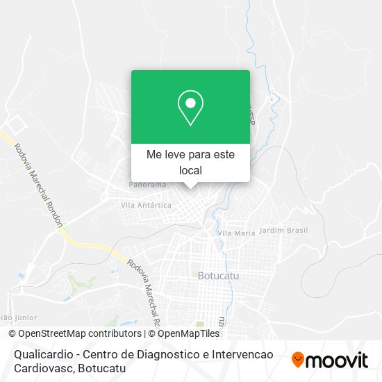 Qualicardio - Centro de Diagnostico e Intervencao Cardiovasc mapa