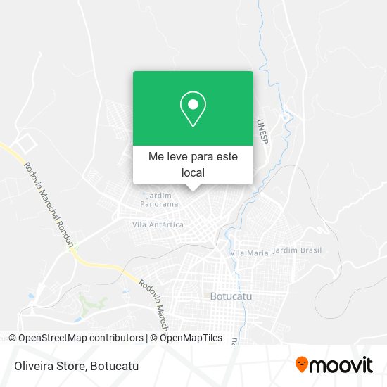 Oliveira Store mapa